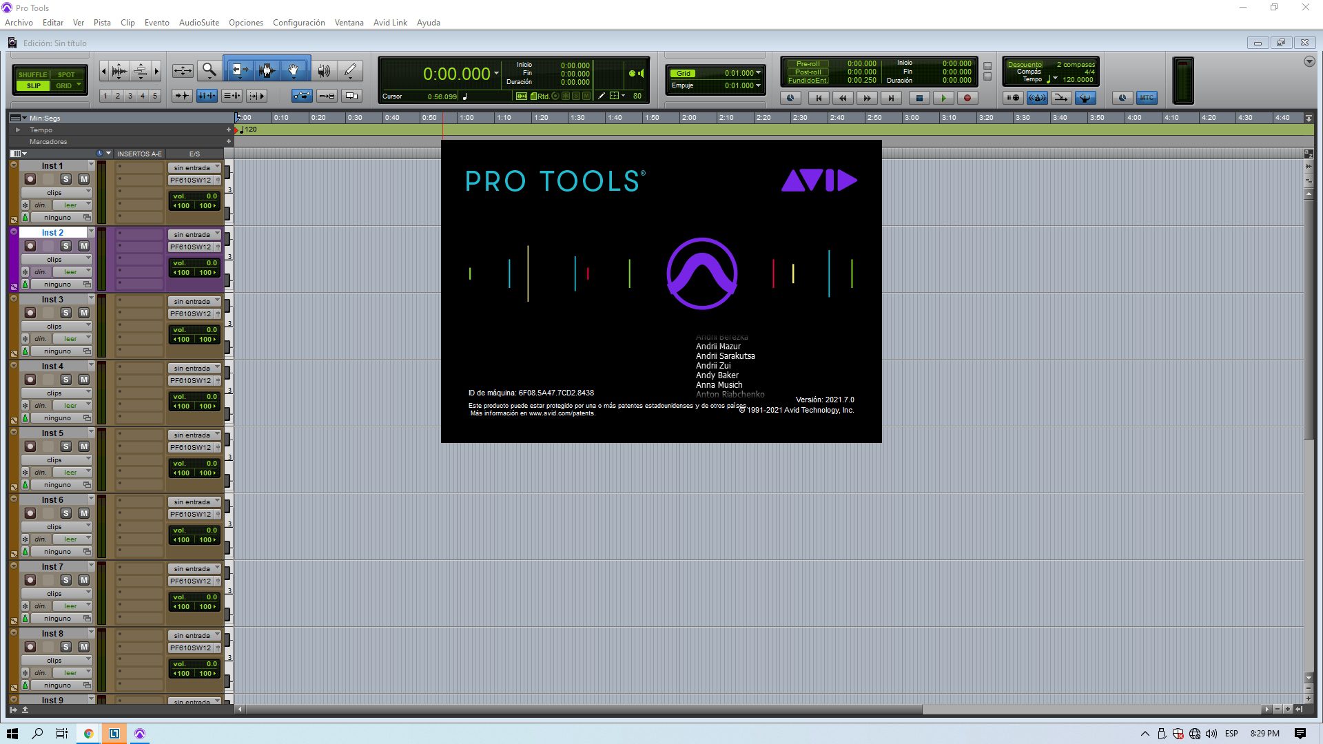 Avid Pro Tools 2021