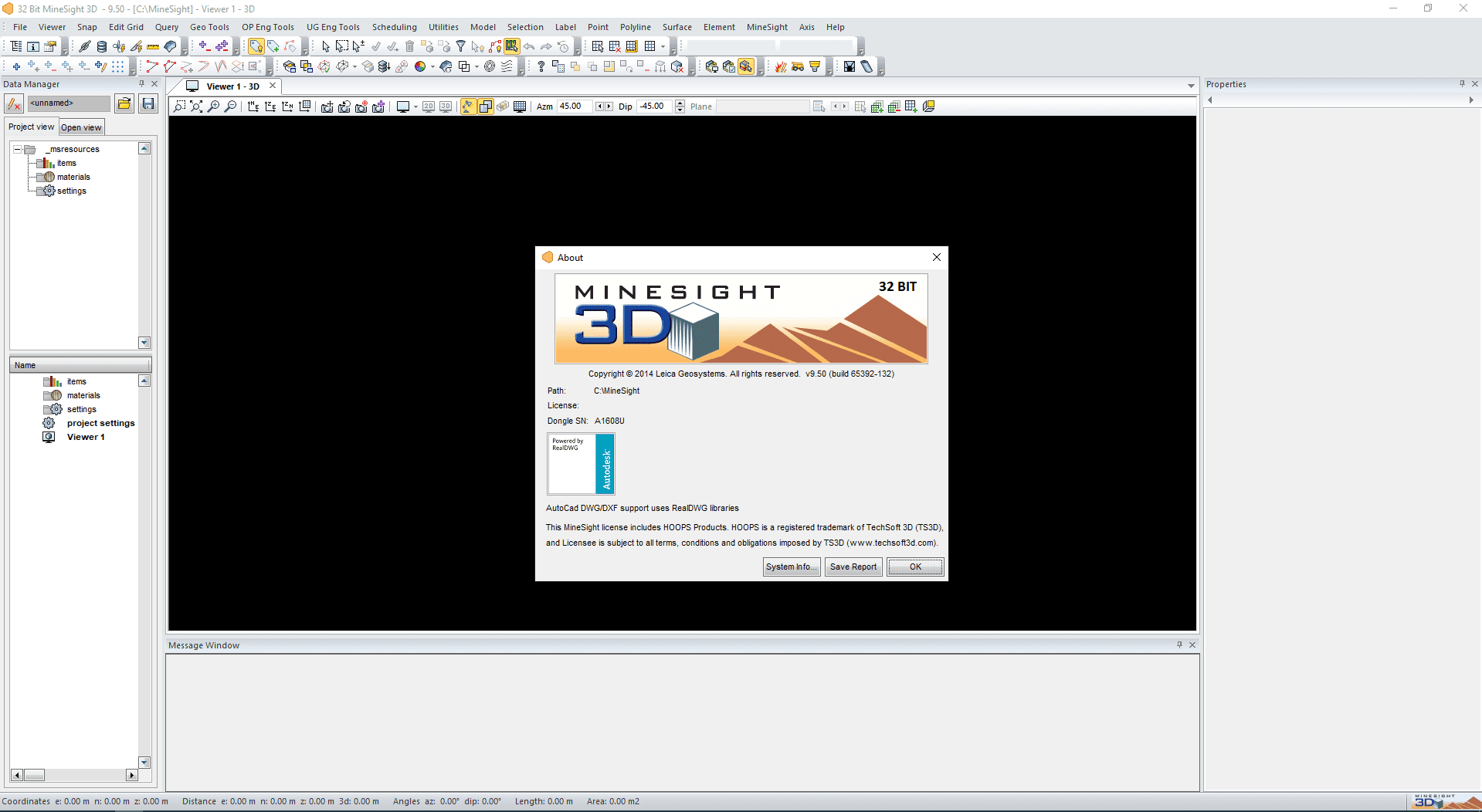 Leica Mintec MineSight 3D v9.5