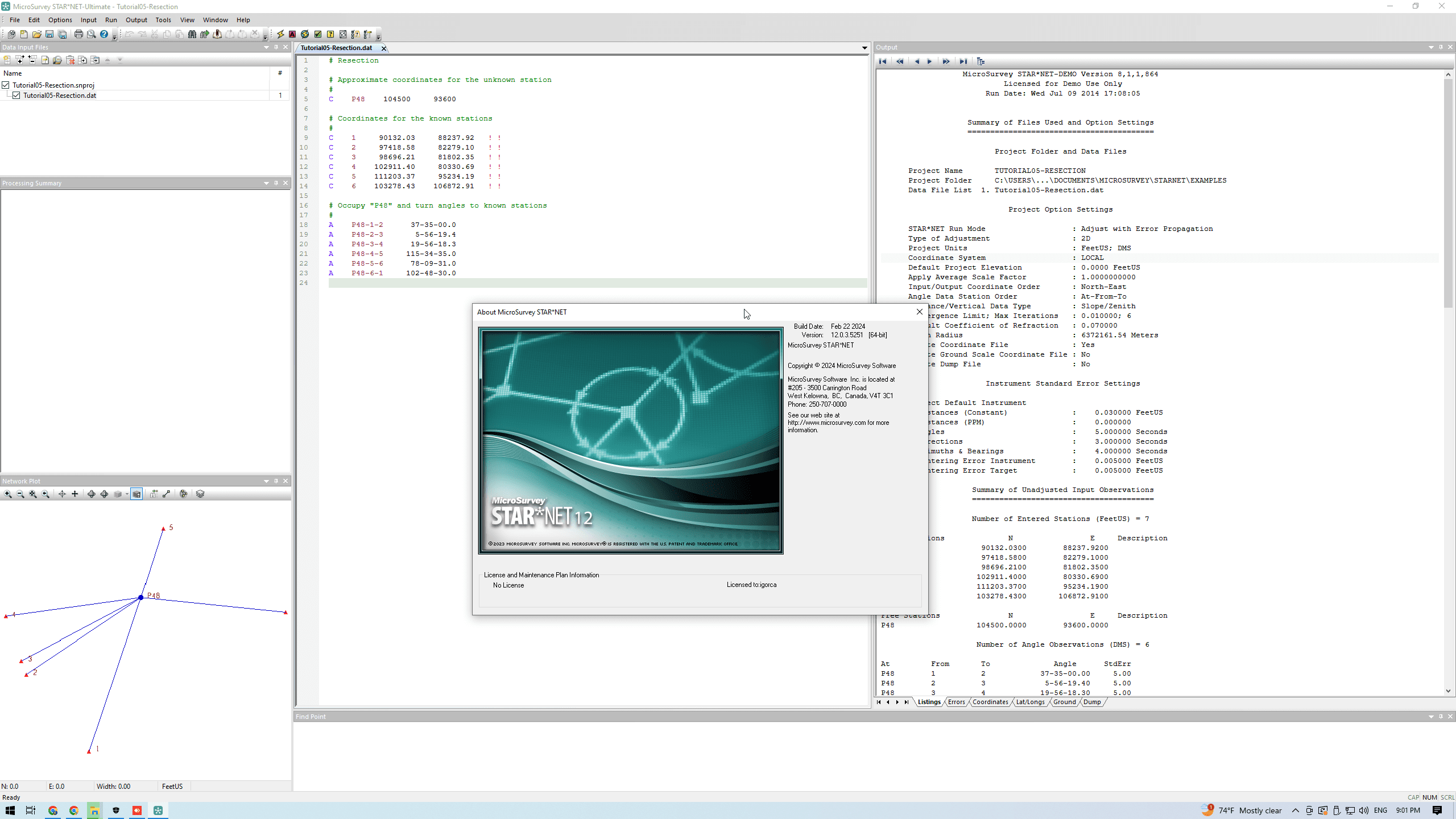 MicroSurvey STARNET 12 x64 English