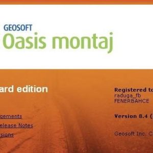Geosoft Oasis Montaj v8.4 English
