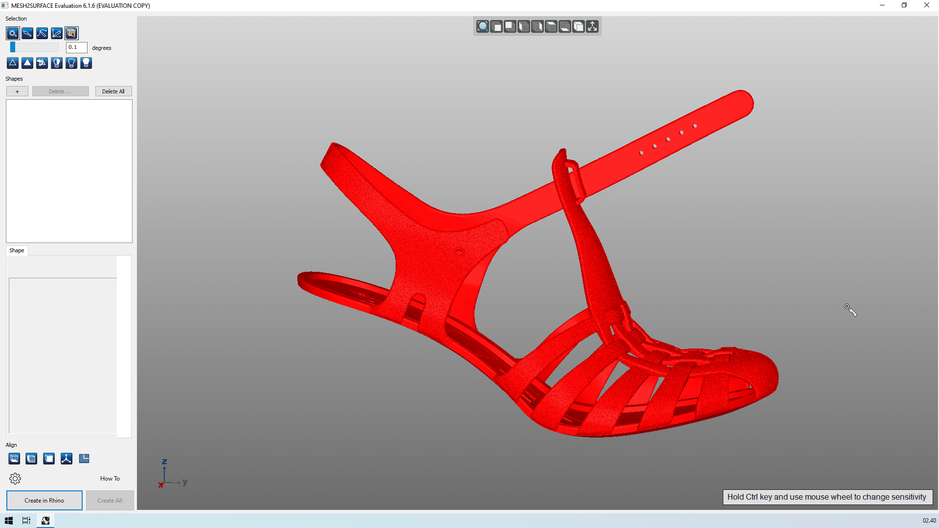 KVS Mesh2Surface 6.1.6 x64 for Rhino 6-7