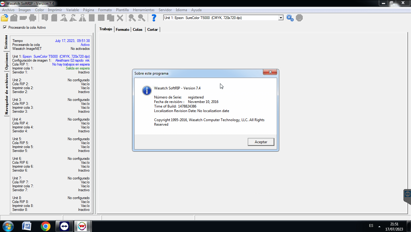 Wasatch SoftRIP v7.4 3 03 66
