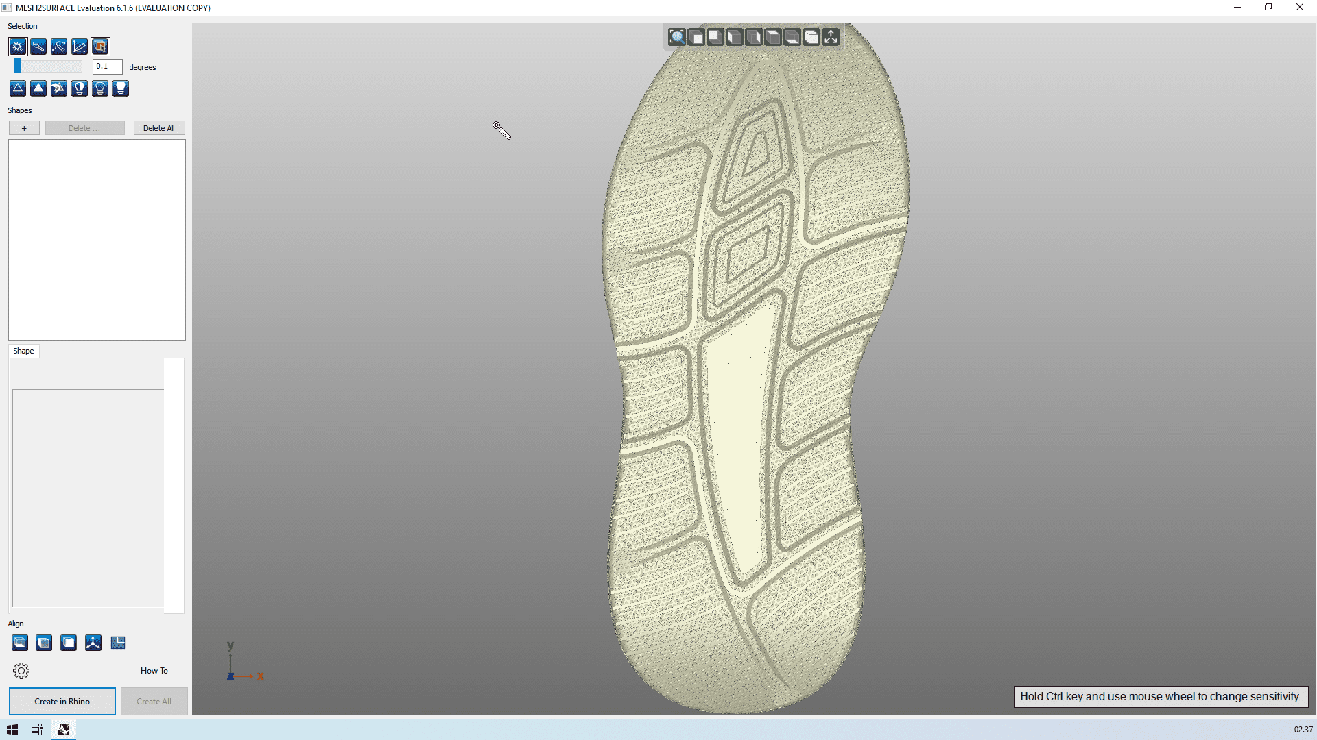 KVS Mesh2Surface 6.1.6 x64 for Rhino 6-7 7 03