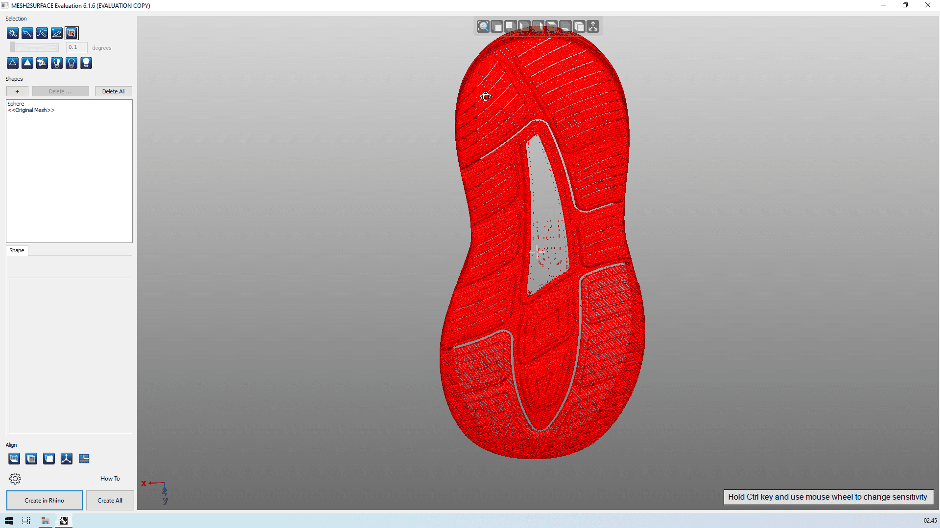 KVS Mesh2Surface 6.1.6 x64 for Rhino 6-7 3 07