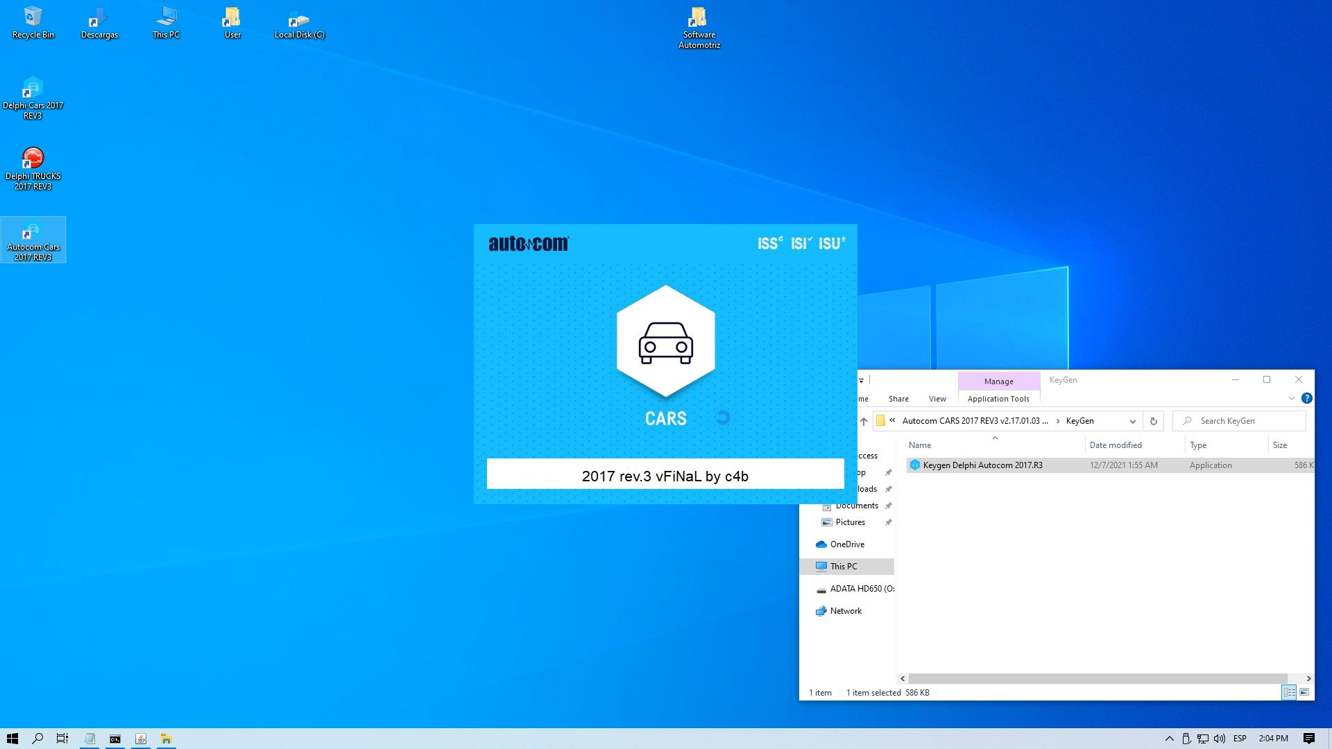 Delphi & AutoCom 2017 Rev3 Cars & Trucks v2.17.01.03 Multilingual 7 10 1