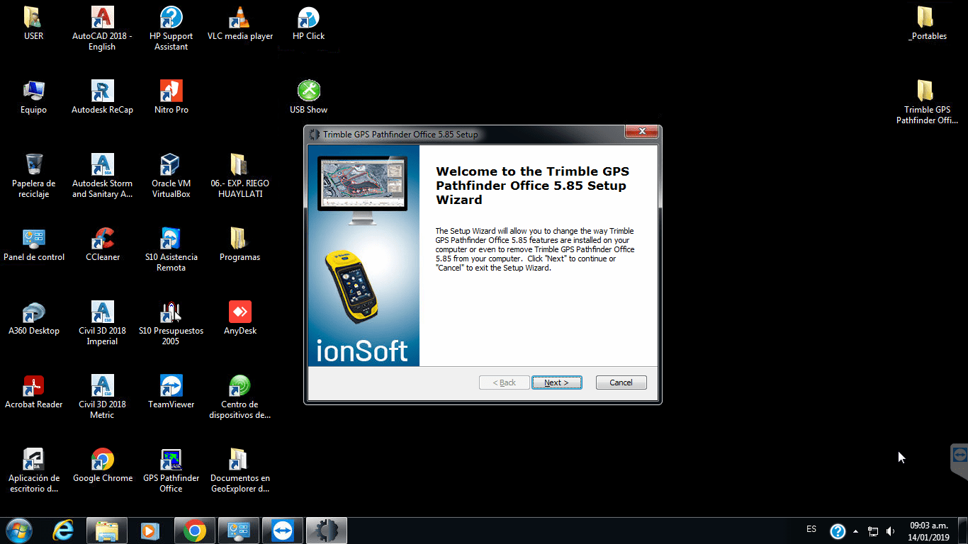 Trimble GPS Pathfinder Office 5.85 02