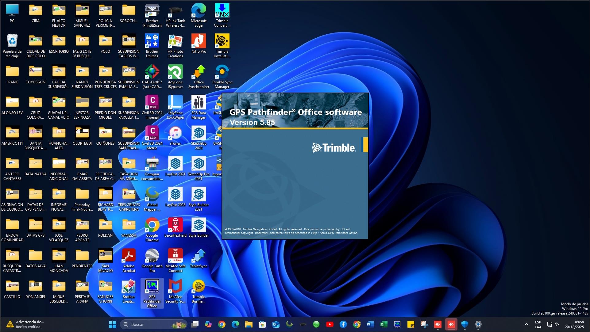 Trimble GPS Pathfinder Office 5.85 03
